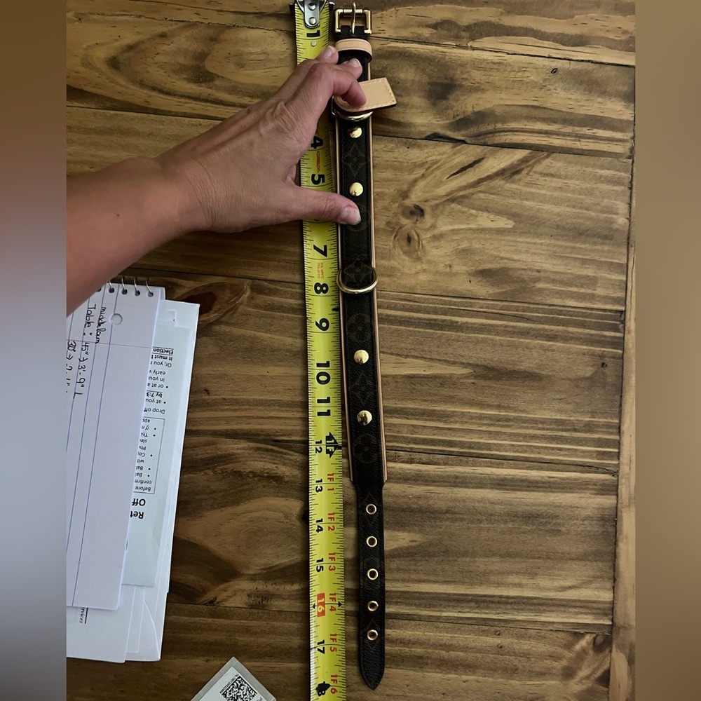 Authentic Louis Vuttion Baxter Collar - Picture 10 of 10